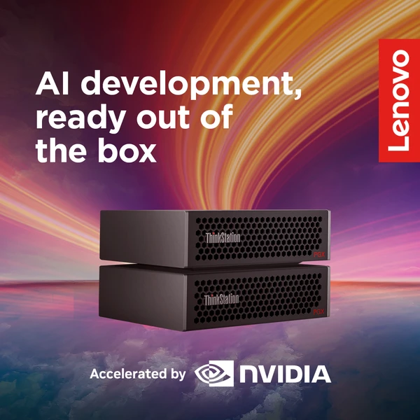 Lenovo ThinkStation PGX — AI development ready out of the box